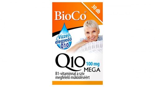 BioCo Vízzel elegyedő Q10 Mega 100 mg kapszula 30 x 0,6 g (18 g)