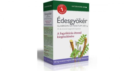 INTERHERB Napi1 Édesgyökér Extraktum kapszula  30x