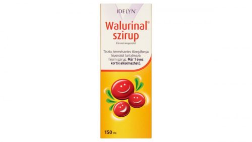 Idelyn Walurinal szirup tőzegáfonya kivonatot tartalmazó étrend-kiegészítő 150 ml