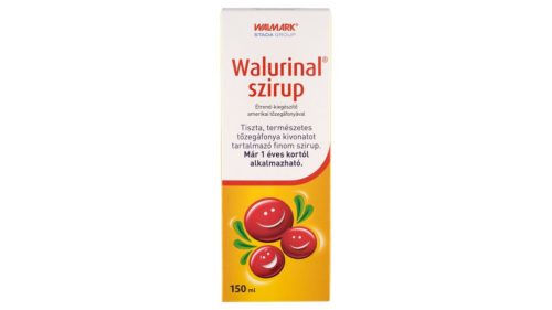 Walurinal szirup étrend-kiegészítő amerikai tőzegáfonyával 150 ml