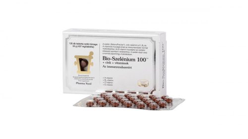 Pharmanord Bio-Szelénium 100+cink+vitaminok tabletta 120x