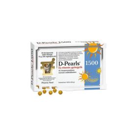 D-Pearls D3-vitamin 1500 gyöngykapszula 80x
