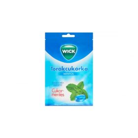 Wick torokcukor mentol 72g